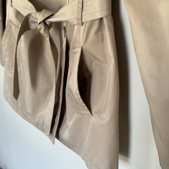 Express Double Breasted Trench Coat - Khaki - XS - Picture 5 of 15